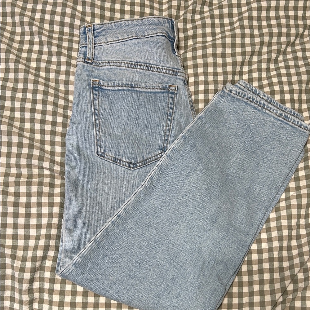 Old Navy women’s High-Rise O.G. Loose blue jeans - Picture 3 of 4